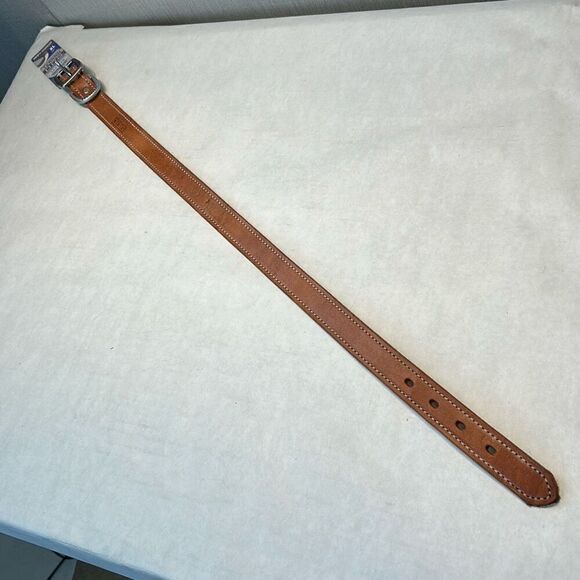 NEW Weaver Leather DOG Collar TERRAIN Sz XL 25" Russet Brown - Picture 4 of 6